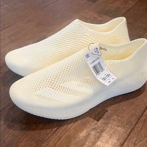 adidas Climacool off white athletic shoes